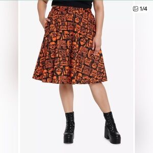 Social Collision Zombie / Skull Skirt Size 1X